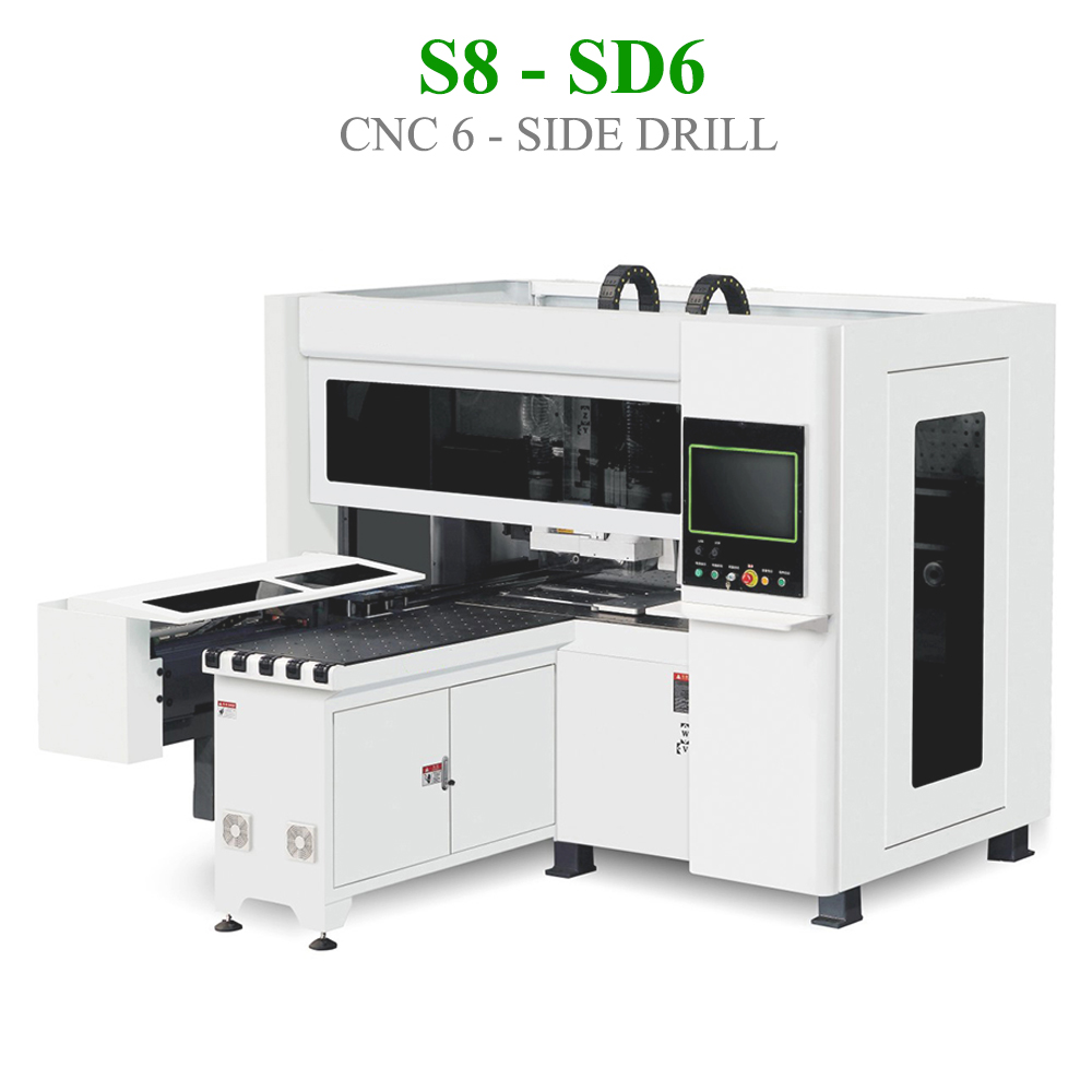 Máy CNC khoan 6 mặt S8 - SD6